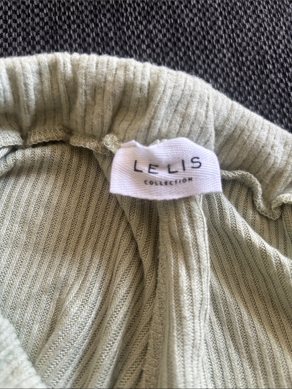 Le Lis Ribbed Lounge Shorts with Drawstring - Picture 4 of 7